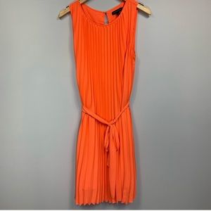 Banana Republic Coral Belted Dress